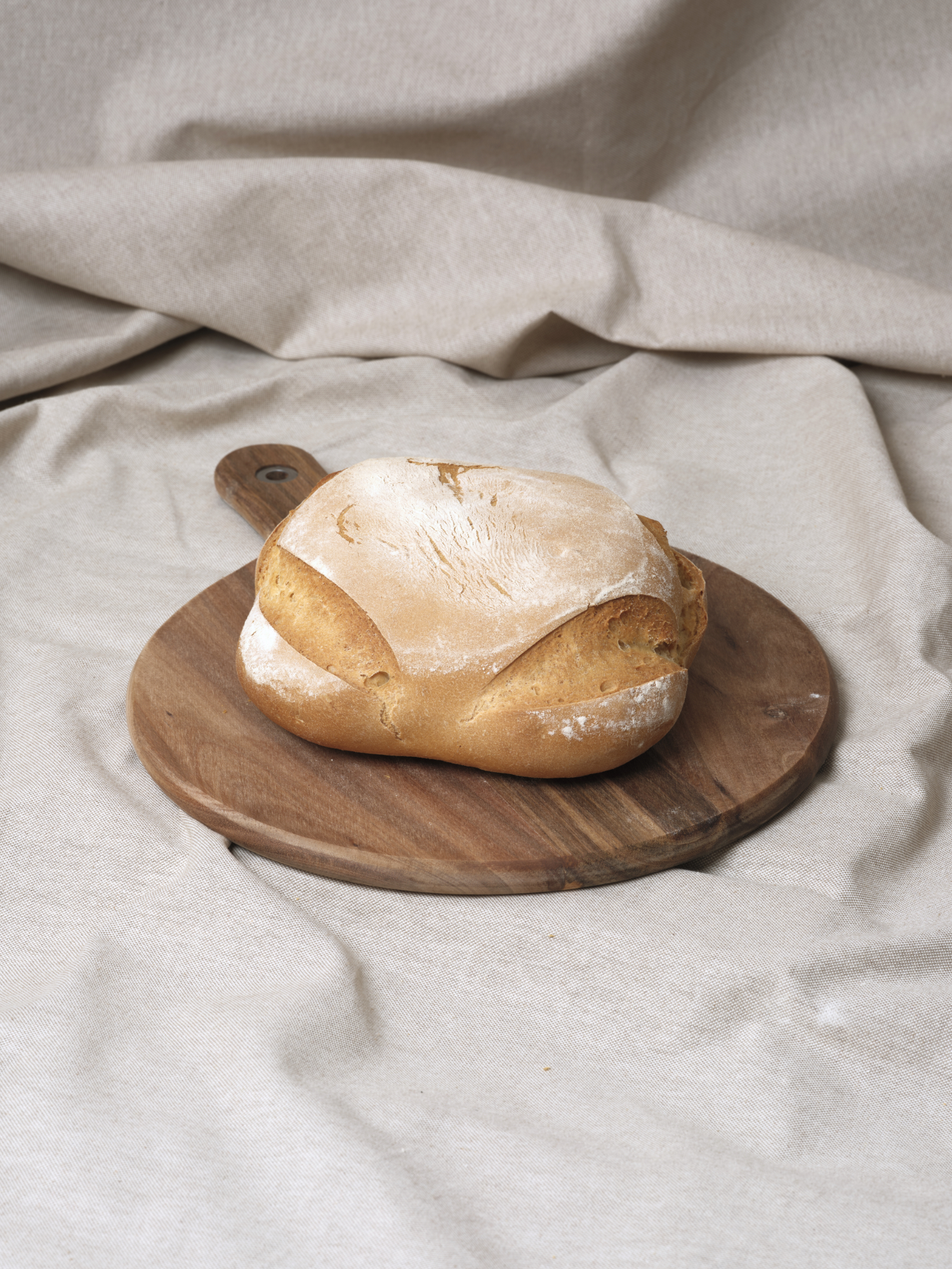 Hogaza de pan casero