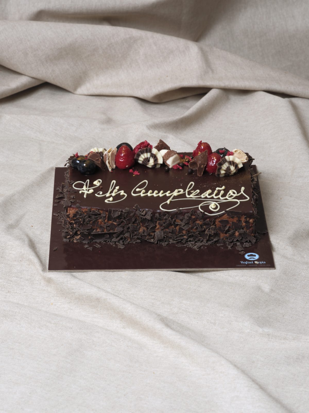 Tarta de 3 chocolates