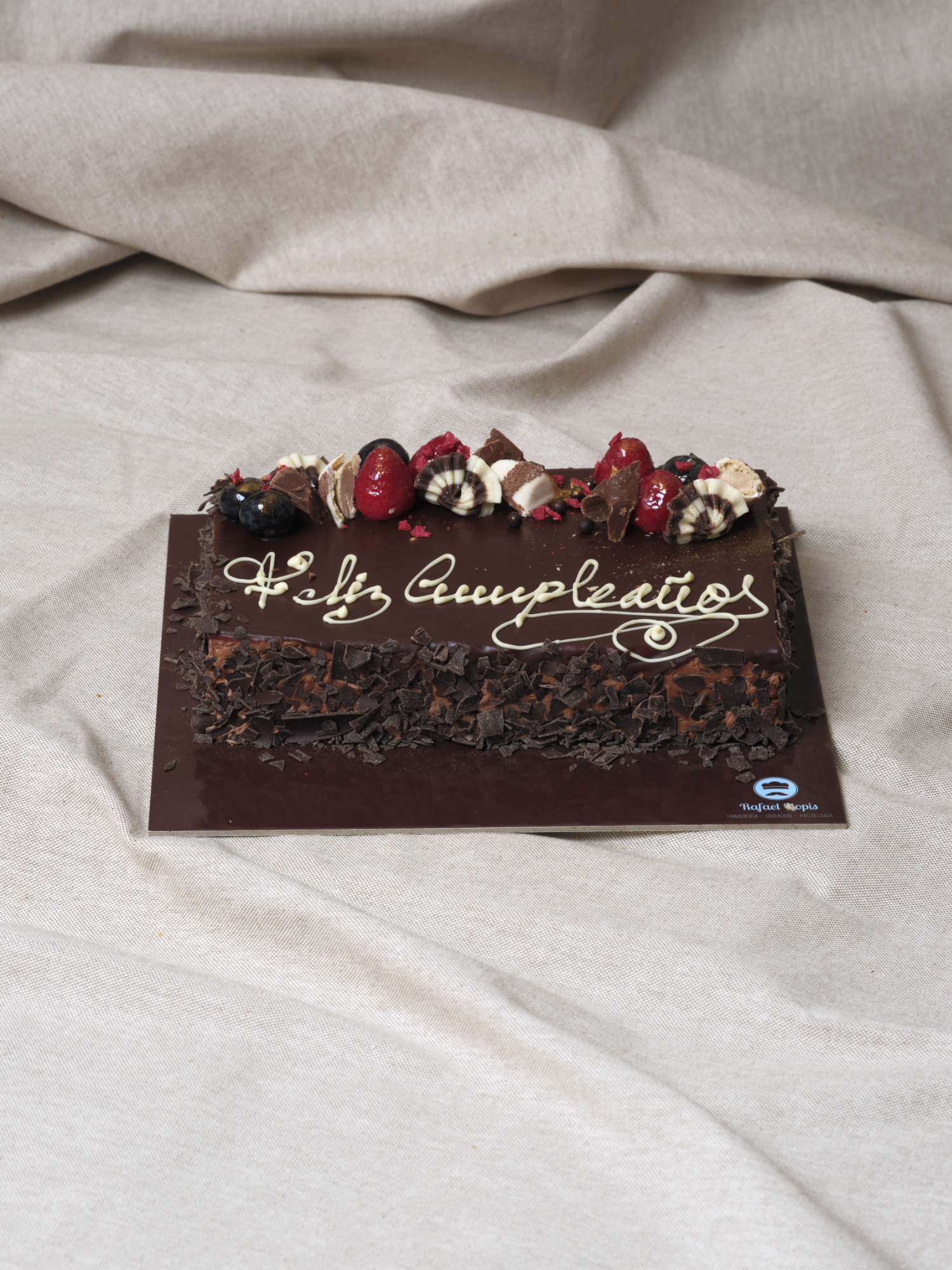 Tarta de 3 chocolates